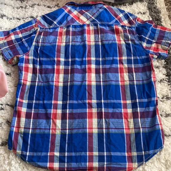 Short sleeve button down shirt for men size XL - Picture 4 of 5